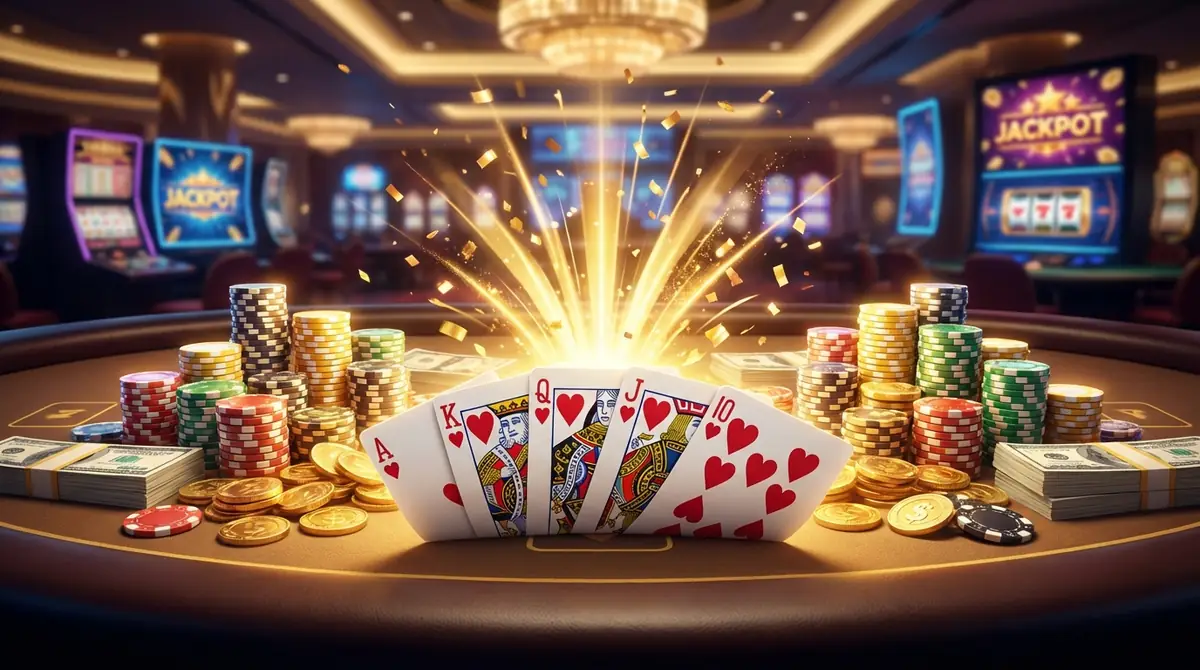 ポーカーのジャックポットとは?30秒でわかる基本