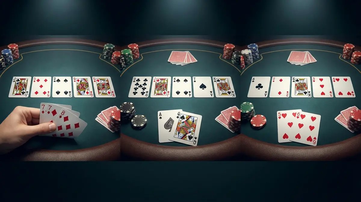 【図解】ポーカーにおけるランナーランナーの具体例3パターン