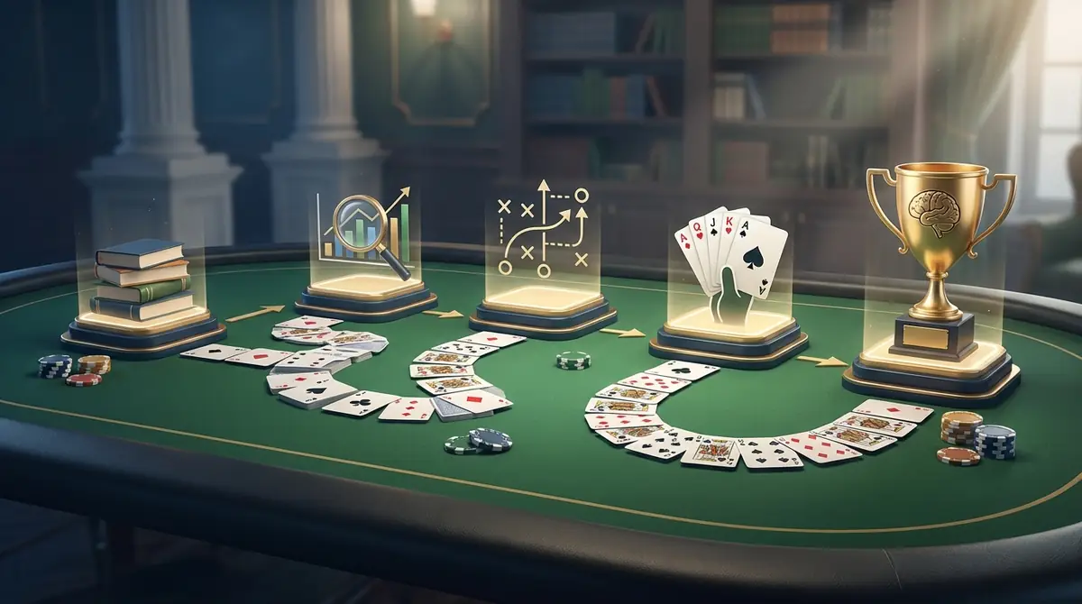 ポーカー理論の学習ロードマップ【5ステップ】