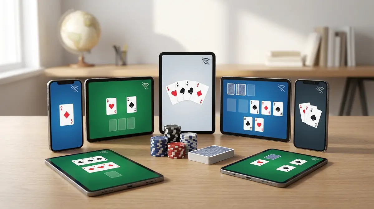 オフライン対応ポーカーアプリ7選を徹底比較