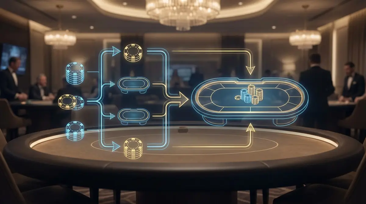 ポーカーのサテライトの仕組みを図解でわかりやすく解説