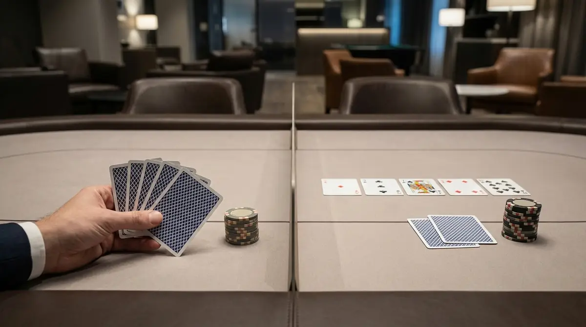 5枚ポーカーの基本ルール｜テキサスホールデムとの違い