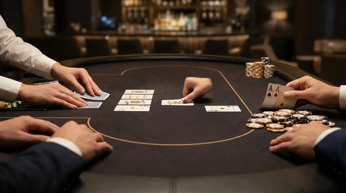 ポーカーの基本ルール｜ゲームの流れを5ステップで解説