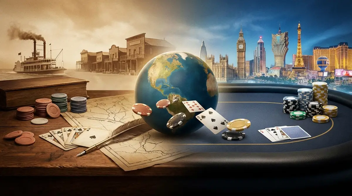 ポーカーの歴史｜19世紀アメリカから世界へ広がった経緯