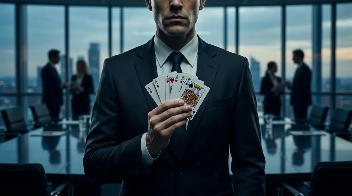 ポーカーフェイスが役立つ場面とは