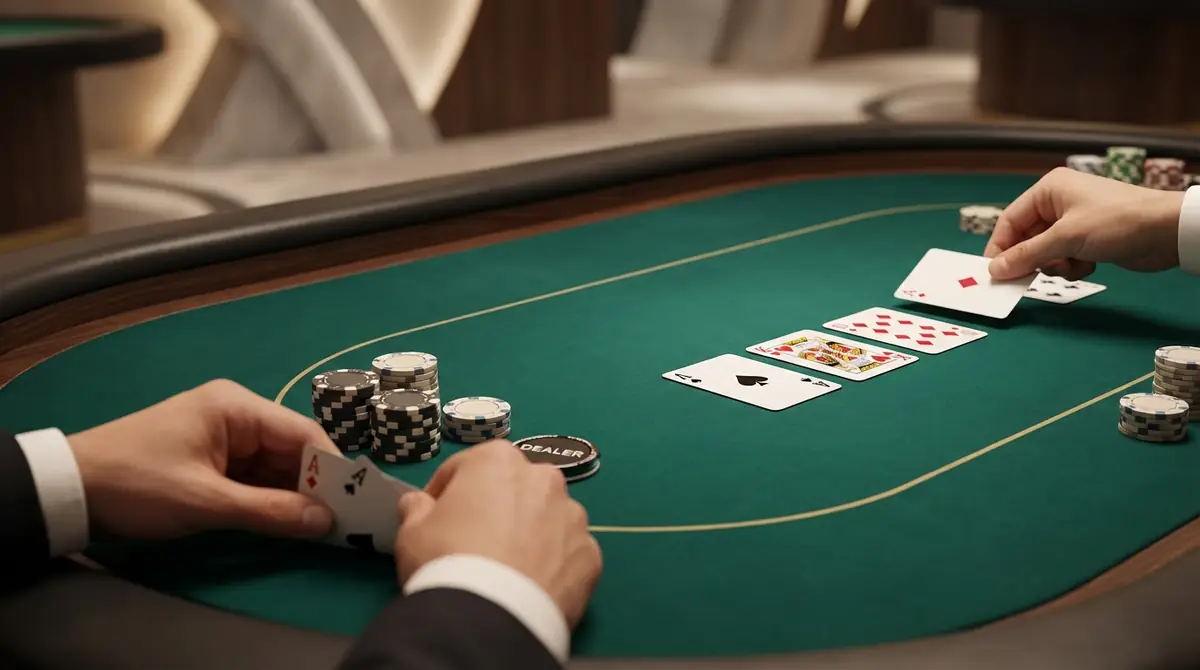 テキサスホールデムのルール｜ゲームの流れ4ステップ