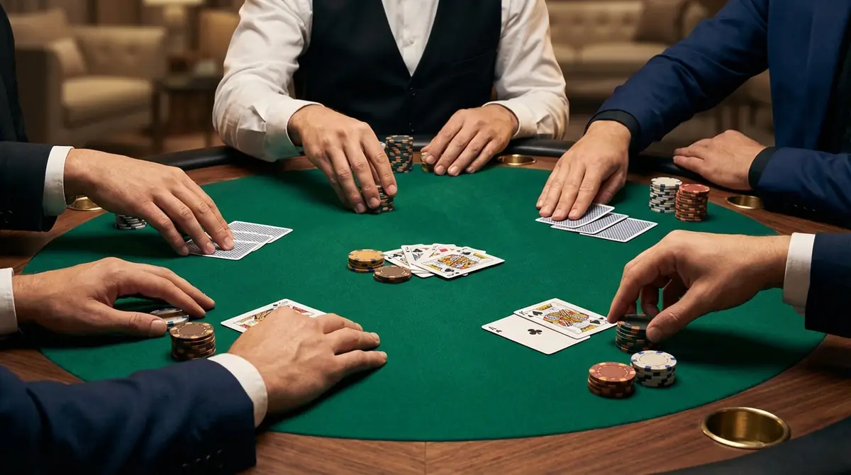 ポーカーの基本アクション5つ【初心者必須】