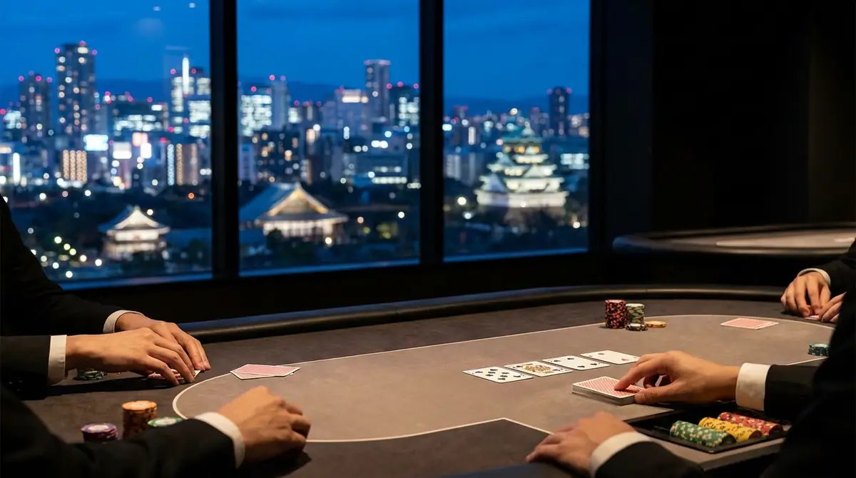 大阪でポーカーができる場所とは？基本情報を解説