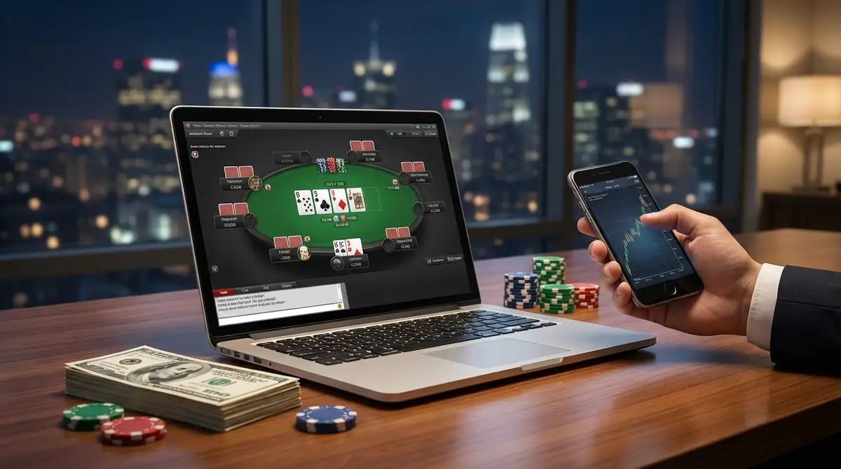 オンラインポーカーで稼げる？リアルな収益事情