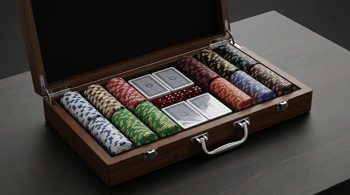 ポーカーセットの中身とは?基本構成と必要な道具