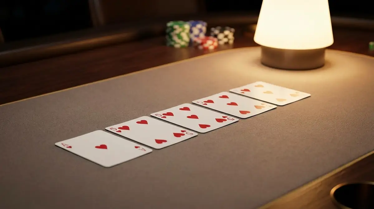 フラッシュの意味と成立条件【同じマーク5枚で完成】