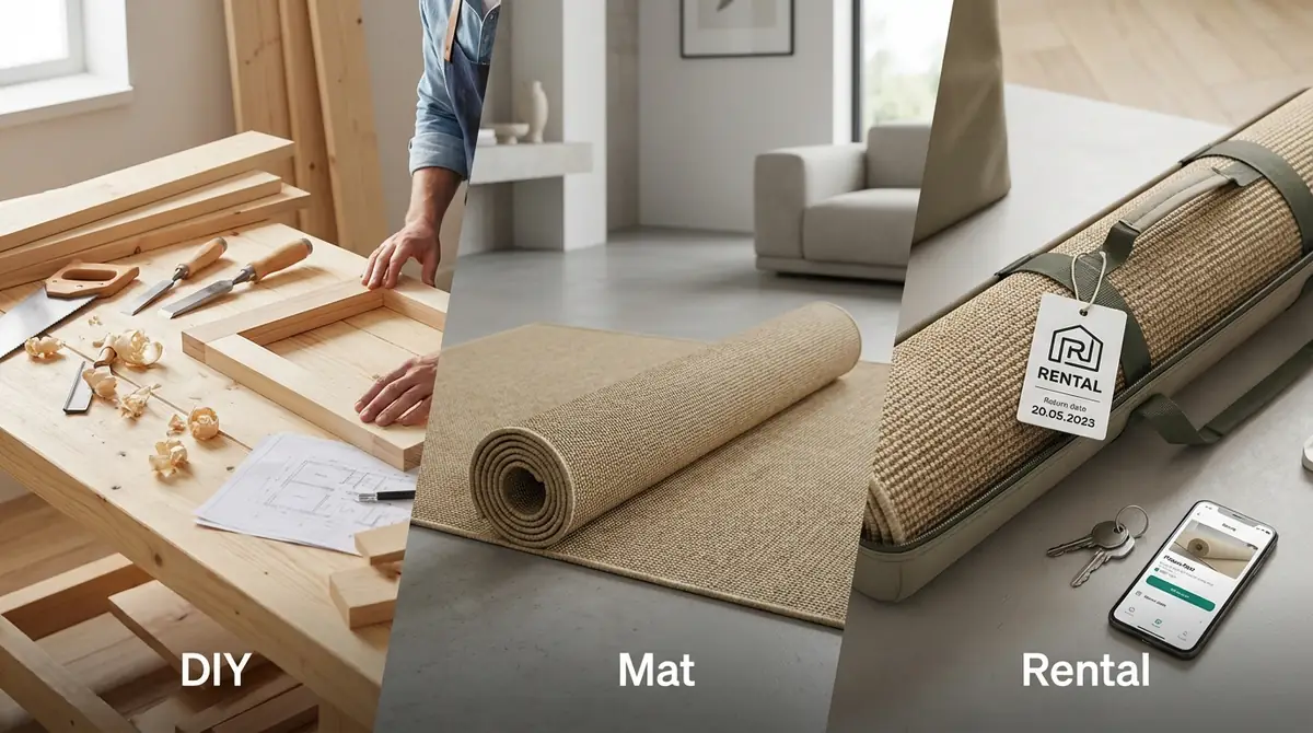 購入以外の選択肢｜自作・マット・レンタルを比較