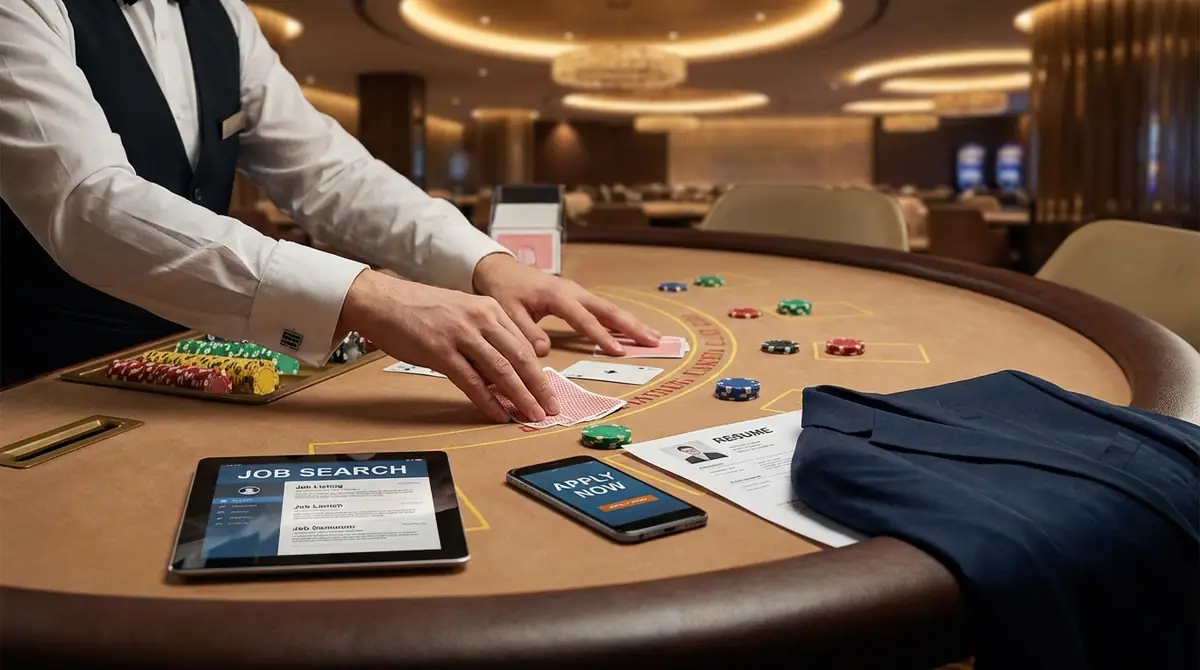 ポーカーディーラーの求人の探し方と応募のコツ