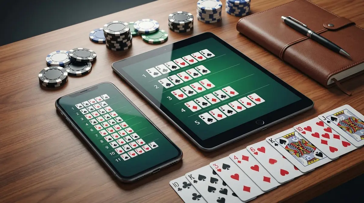 まとめ｜ポーカー役の早見表を保存して実践しよう