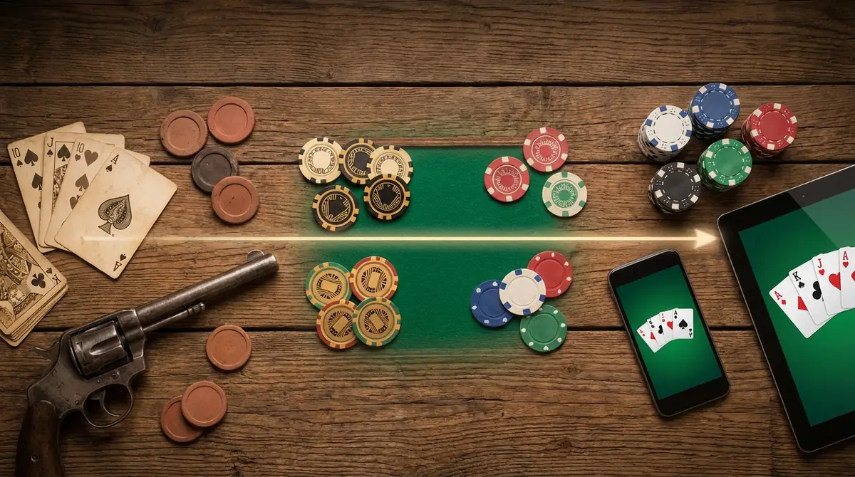 ポーカーの歴史を年表で解説|19世紀から現代まで