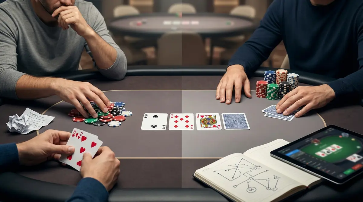 ポーカー初心者がバックドアドローで犯しやすい間違いと対策