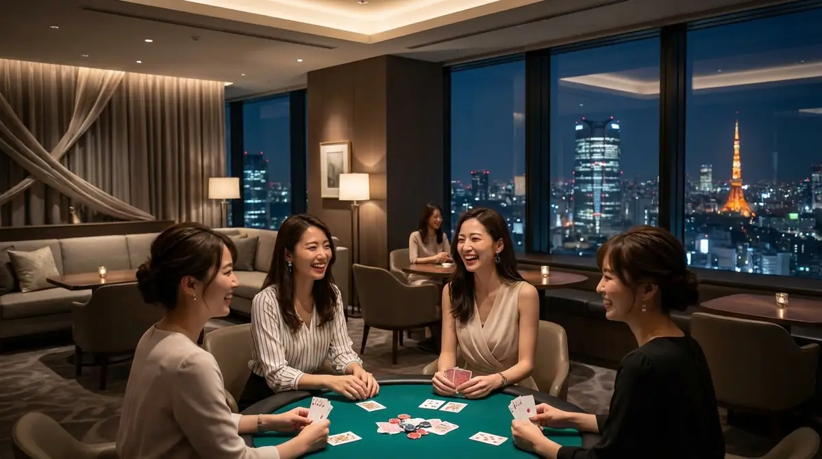 女性でも安心して楽しめる六本木のポーカー店