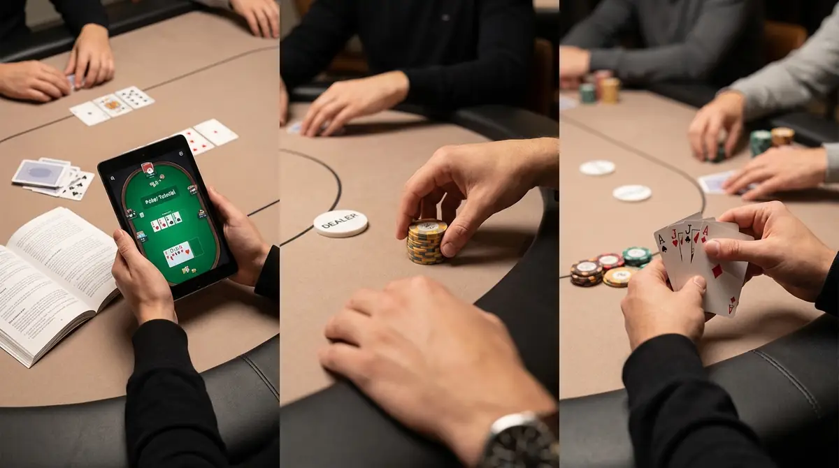 今日からポーカーを始める3ステップ｜初心者の実践ガイド