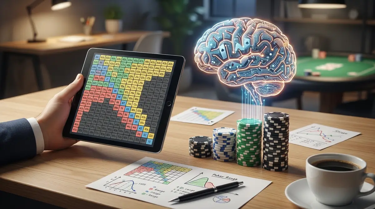 ポーカーのレンジ表が覚えられない人へ｜効率的な暗記法3ステップ