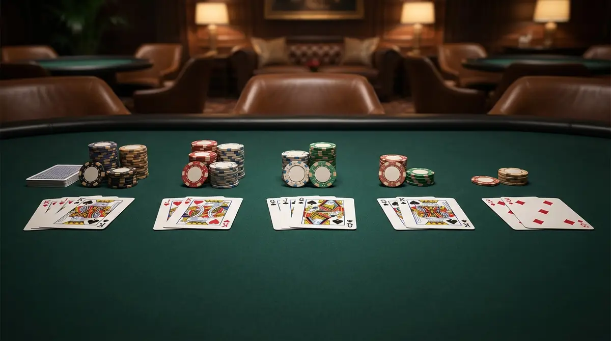 【比較表】間違えやすいポーカー役の強さを解説