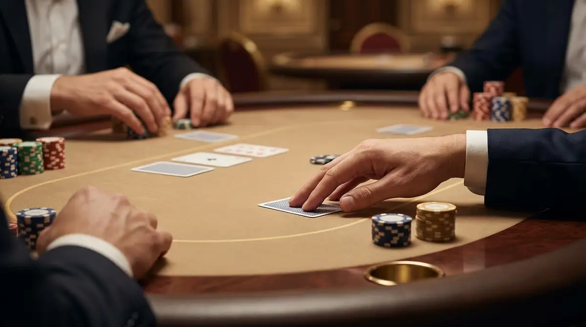 【結論】チェックとは「賭けずに順番をパスする」アクション