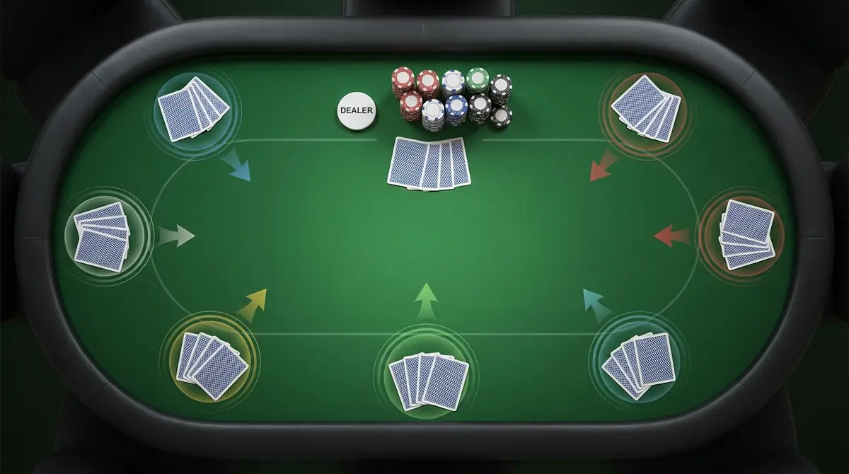 ポーカーの各ポジションの特徴と役割