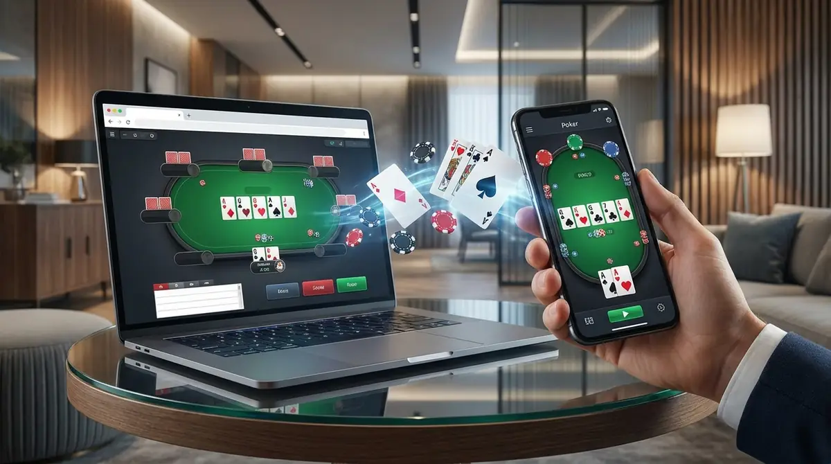 ブラウザポーカーとは?アプリ版との違いを解説