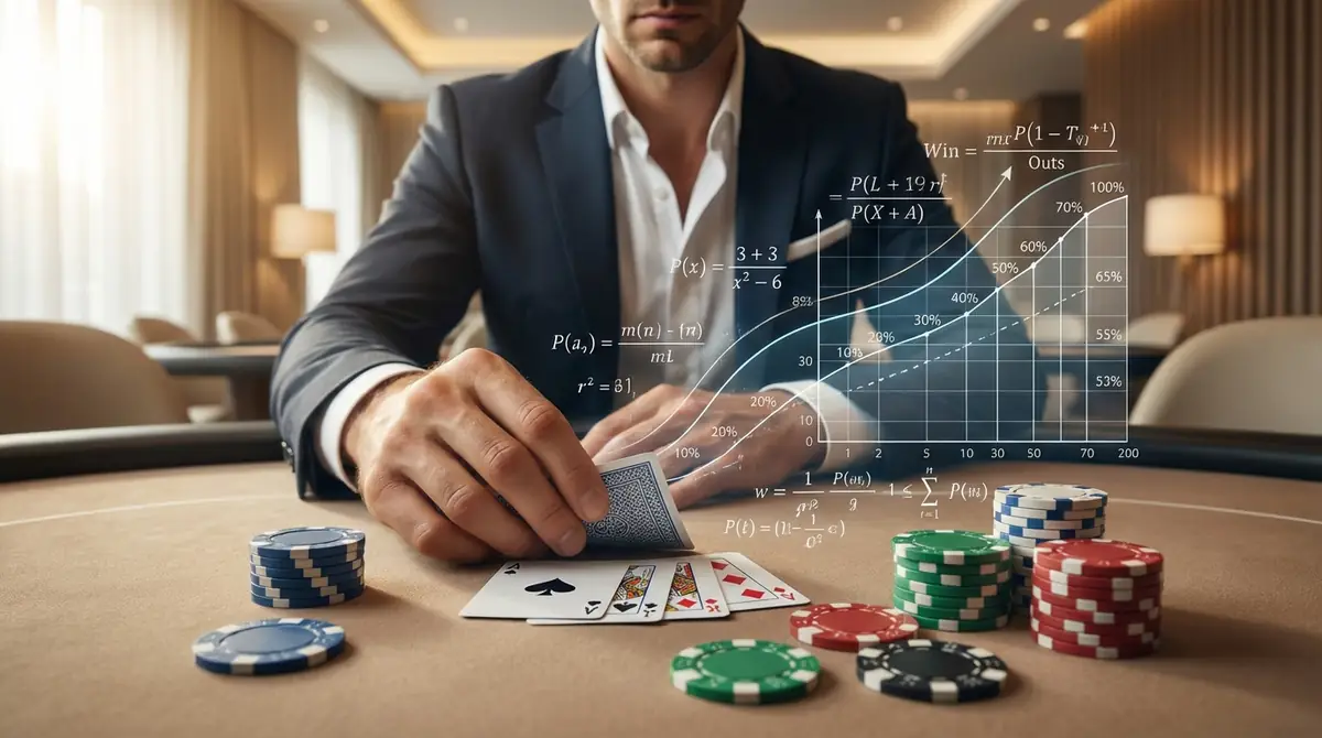 ポーカー確率の計算方法｜アウツから勝率を求める