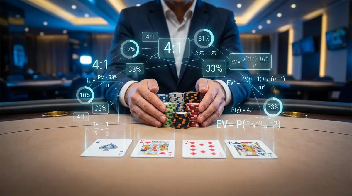 ポーカー確率を実戦で活かすポットオッズの使い方