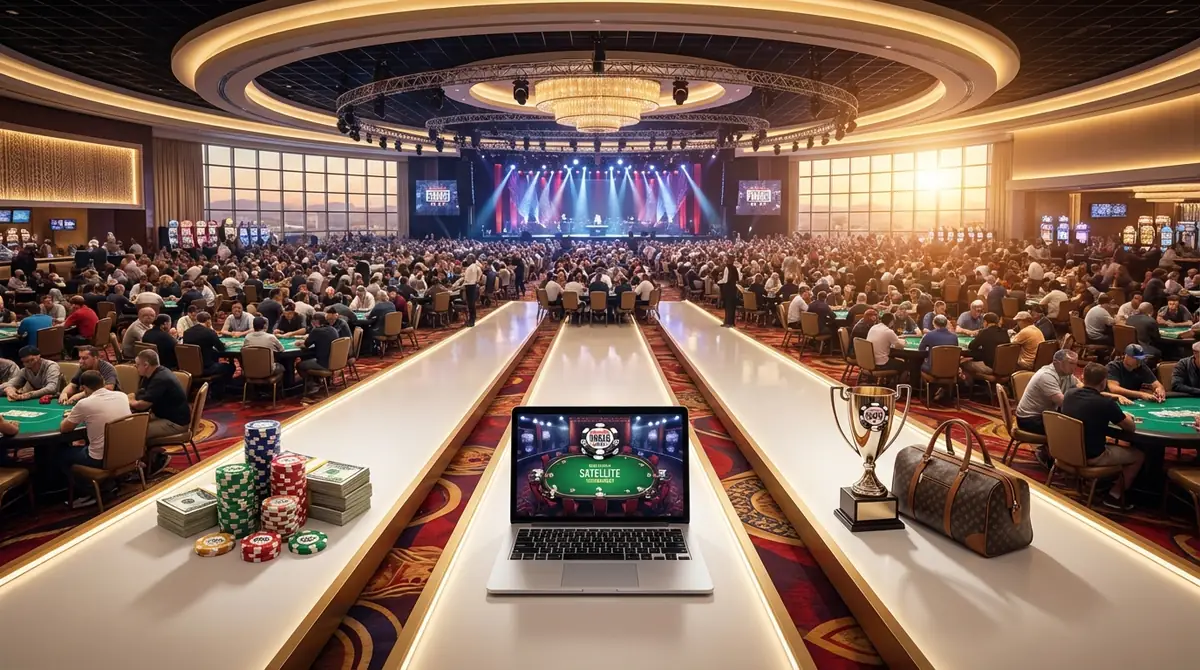 ポーカー世界大会への参加方法【3つのルート】