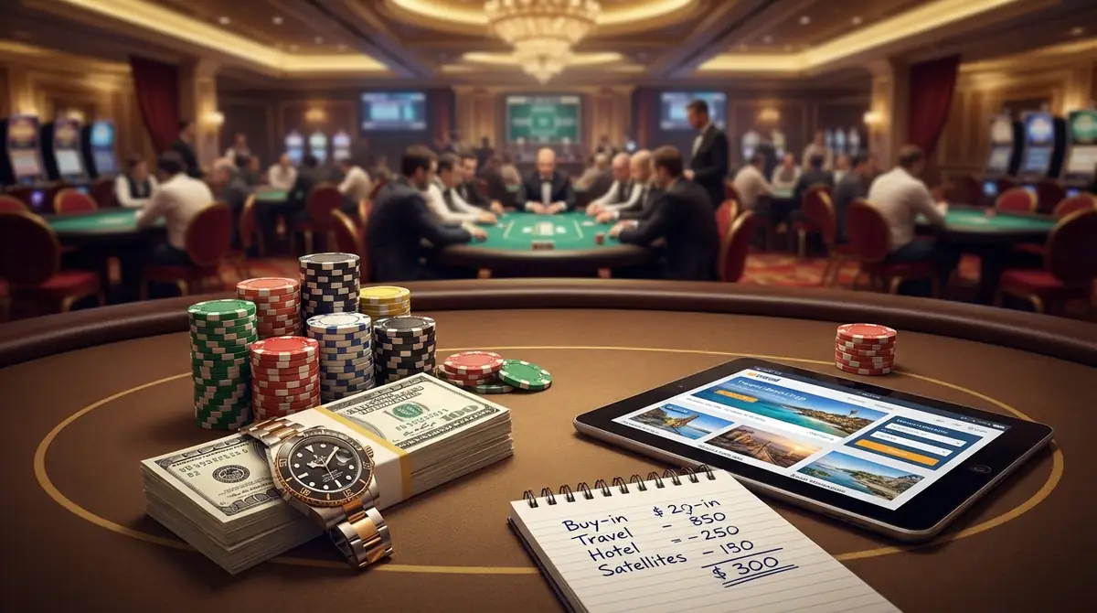 ポーカー世界大会の参加費用はいくら?内訳と節約術