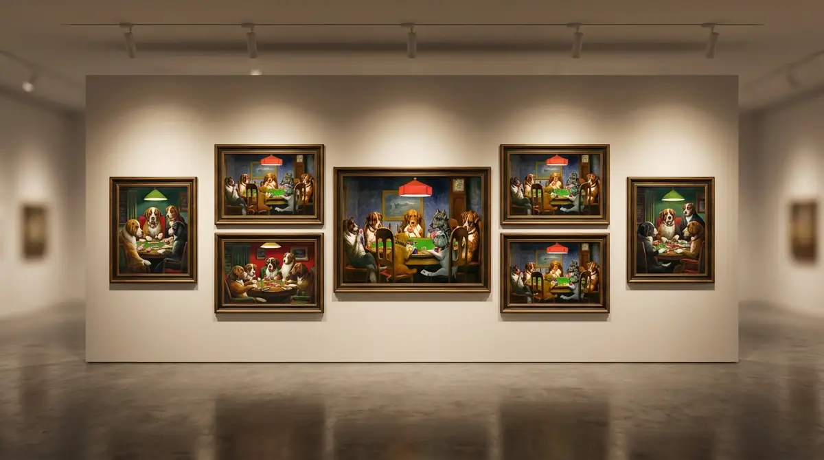 「ポーカーをする犬」シリーズ全18作品と代表作の見どころ