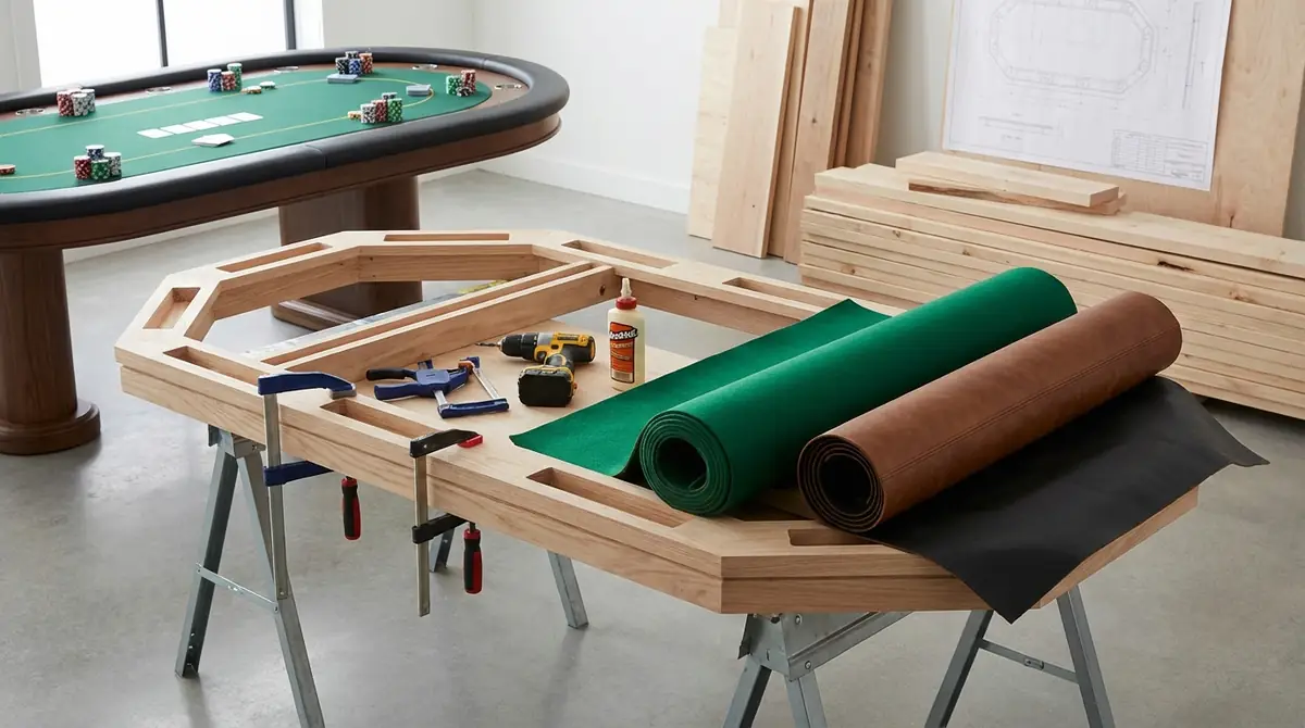 ポーカー台を自作(DIY)する方法と判断基準