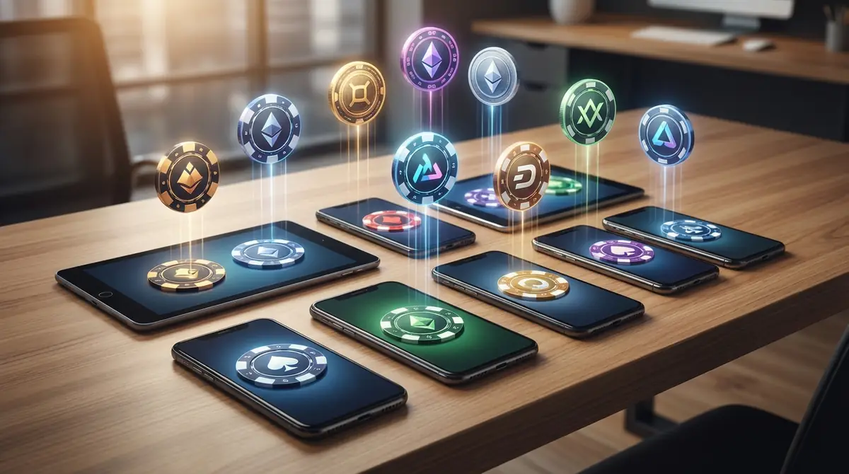 ポーカーアプリ別|ウェブコインの特徴比較