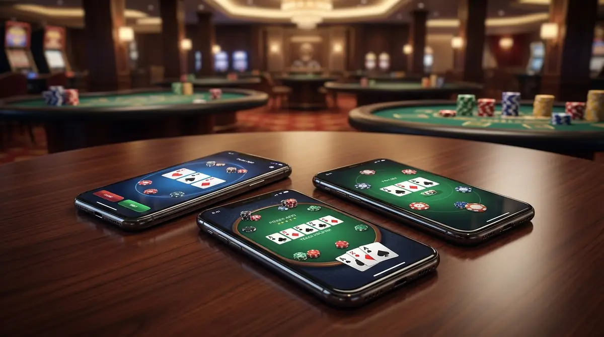 カジノに行く前に練習できるポーカーアプリ3選