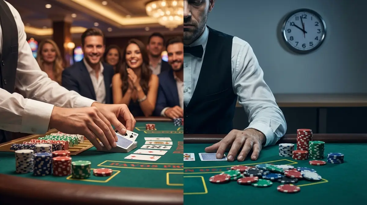 ポーカーディーラーバイトのメリット・デメリット