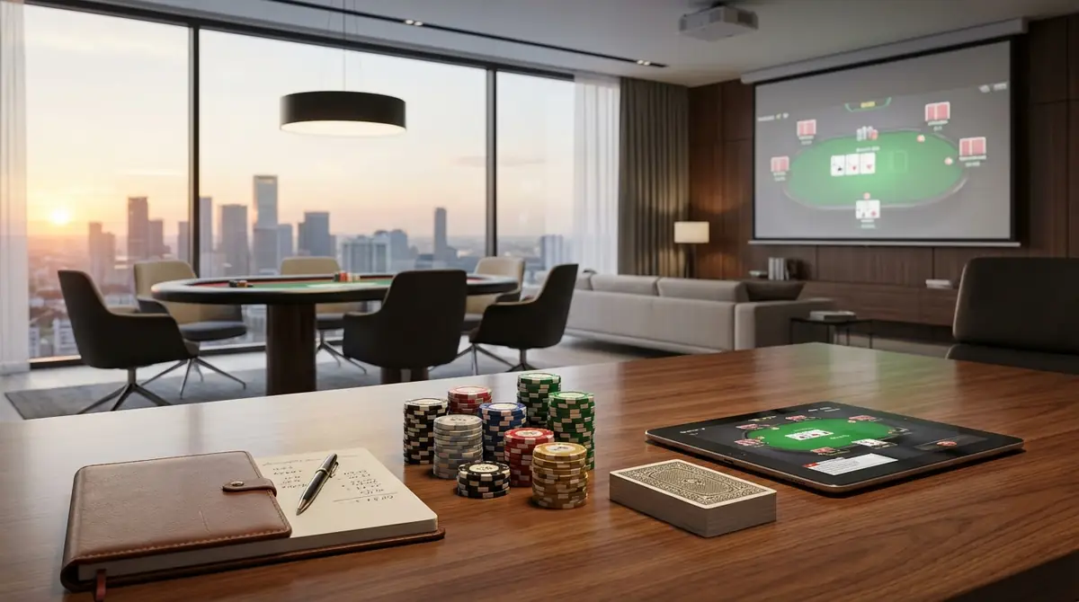 ポーカープロの生活スタイル｜1日の過ごし方