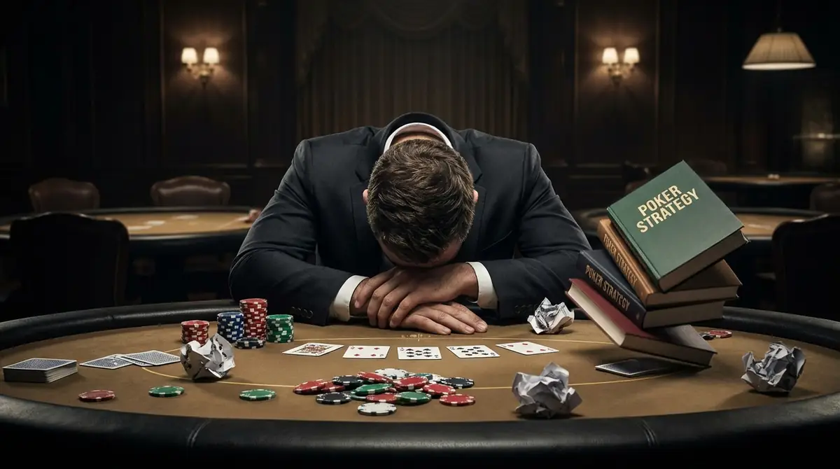 ポーカープロを目指す人が陥る失敗パターン3選