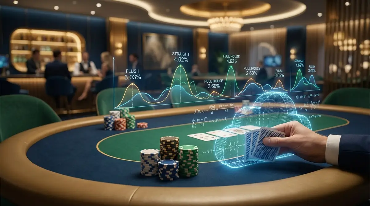 テキサスホールデムでの役の確率はどう変わる?