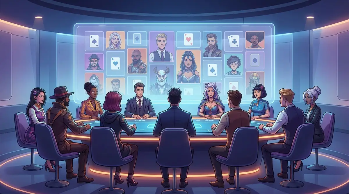 ポーカーチェイスのキャラは全部で何人？基本情報を解説