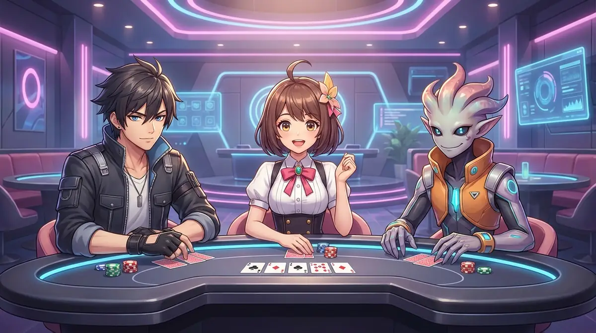 初心者におすすめのポーカーチェイスキャラ3選