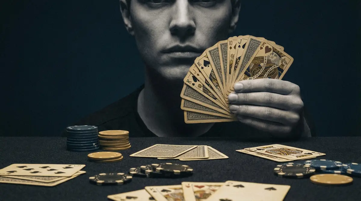 「ポーカーフェイス」の意味と由来