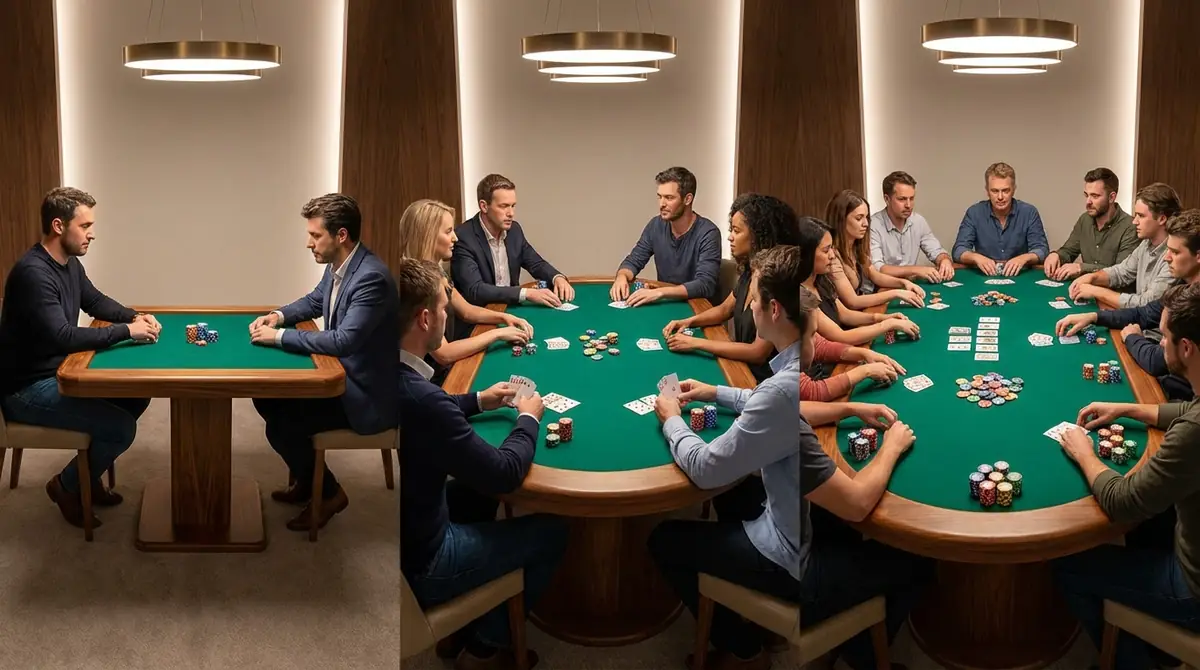 人数別のポーカーの遊び方とルール調整