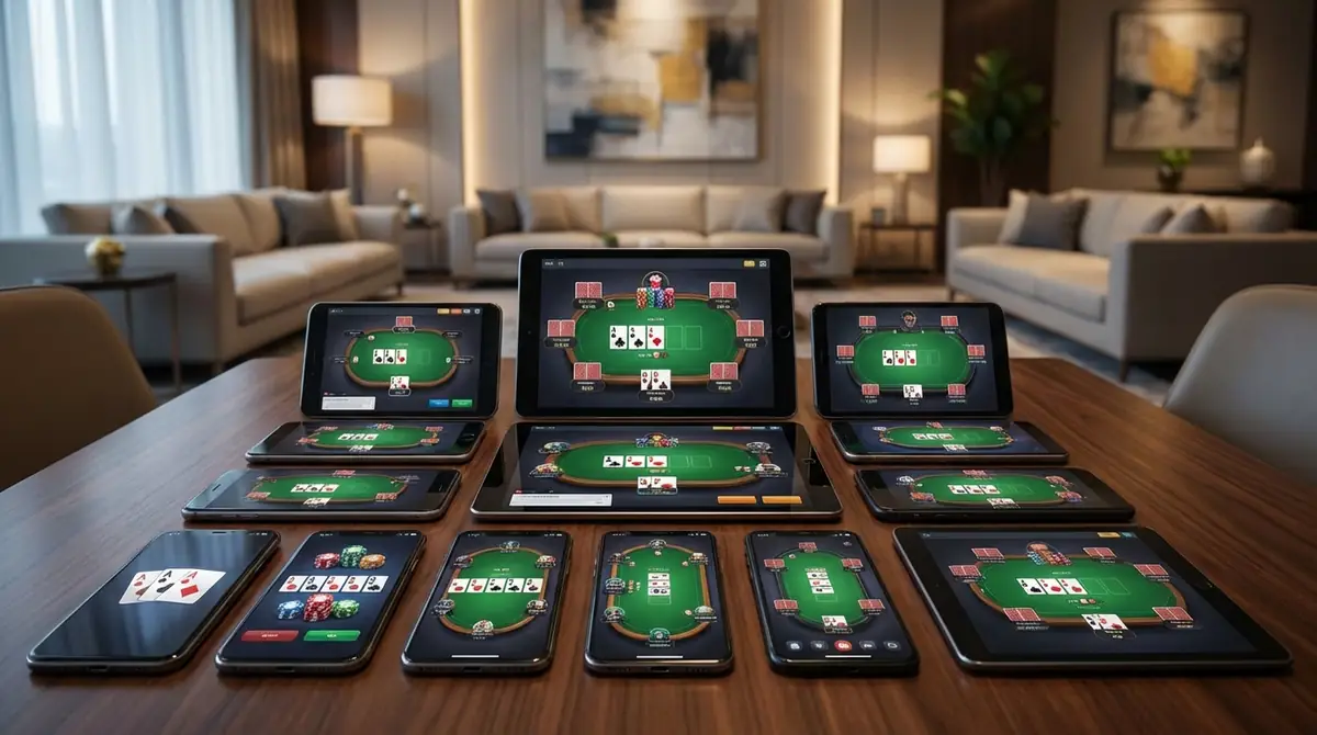 【比較表】ポーカー無料アプリ7選を一覧でチェック