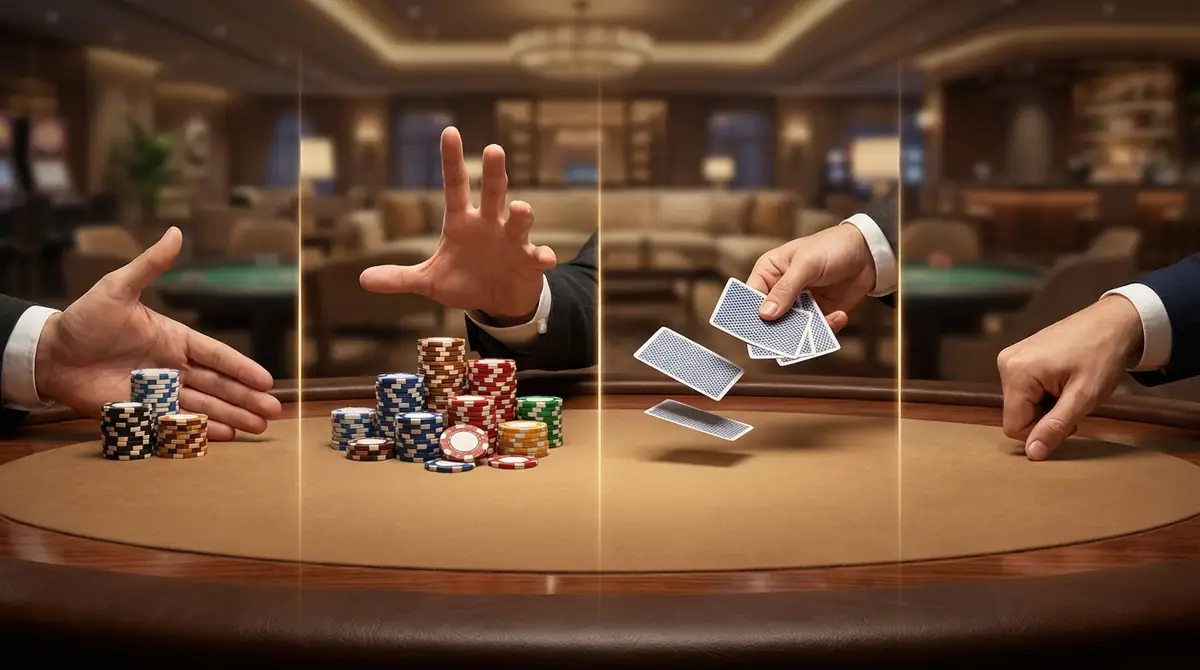 コールとレイズ・フォールド・チェックの違いを比較