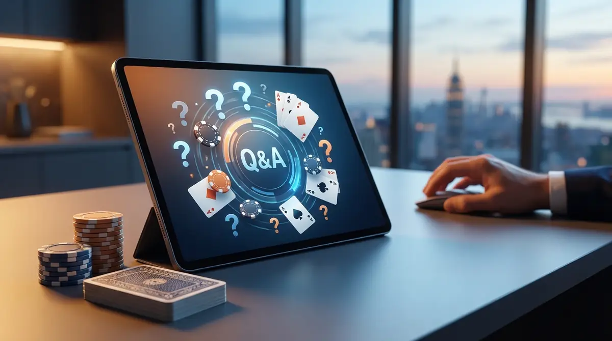オンラインポーカーサイトに関するよくある質問
