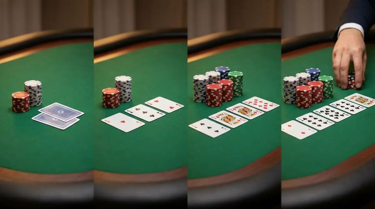 【図解】4つのベッティングラウンドの順番を徹底解説