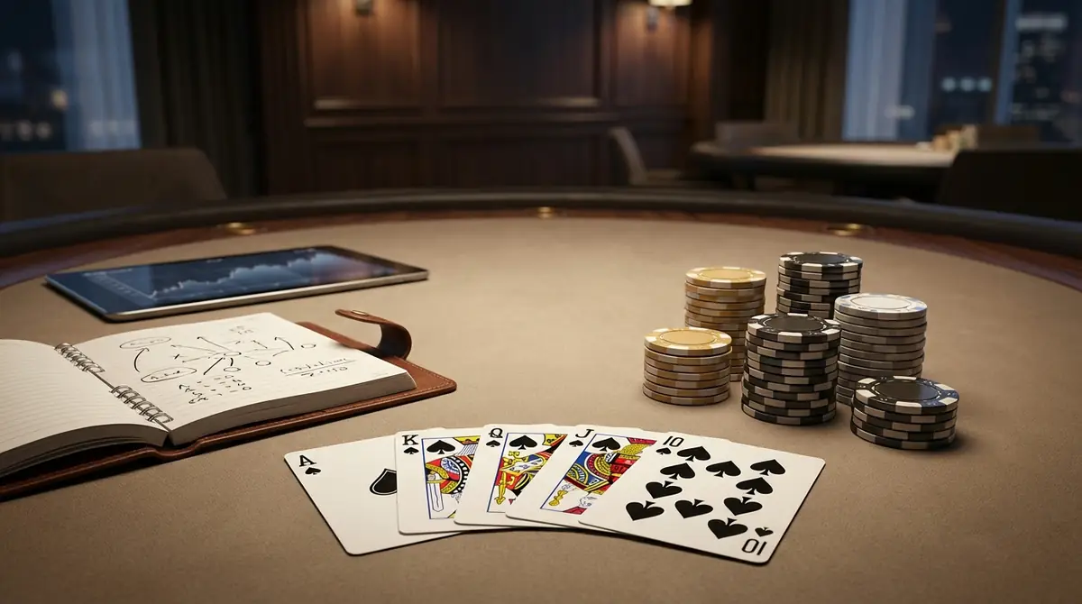 ロイヤルフラッシュは狙える?出し方と現実的な戦略