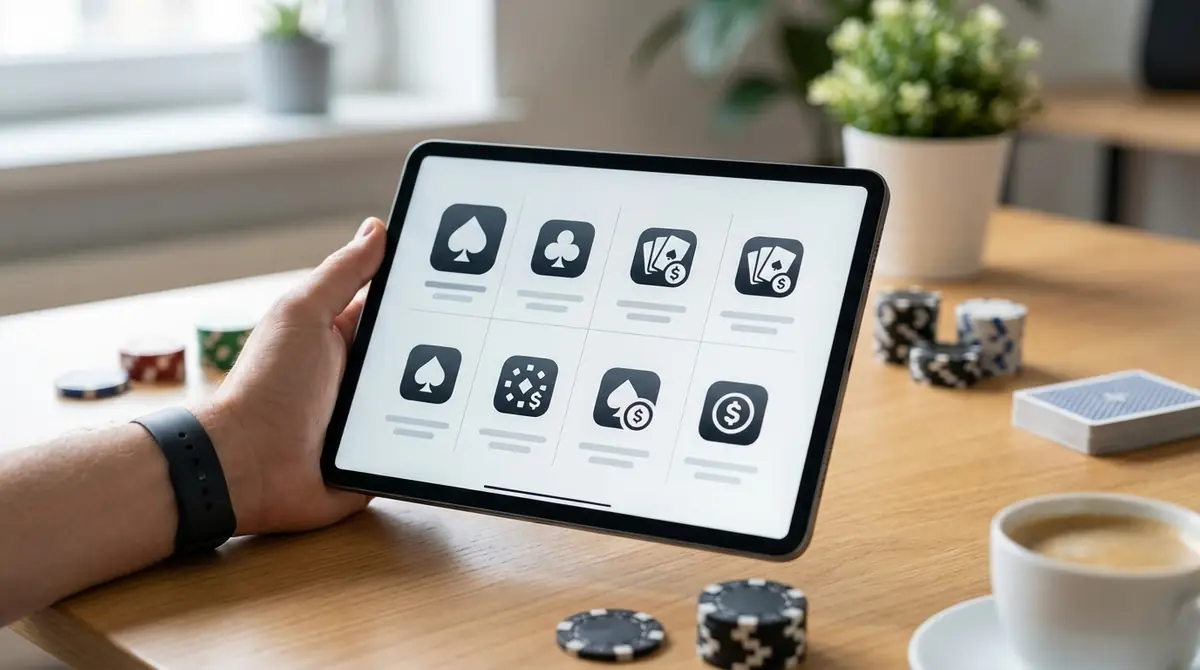 【一覧表】ポーカーアプリ7選の機能・料金を比較